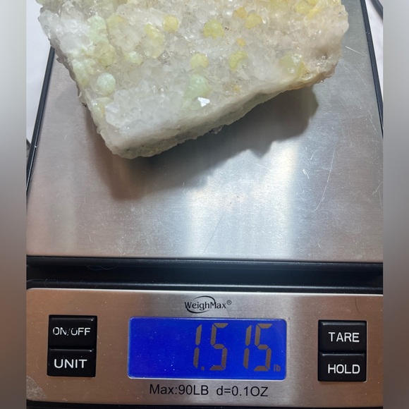 Botryoidal Prehnite with Quartz - Picture 8 of 8